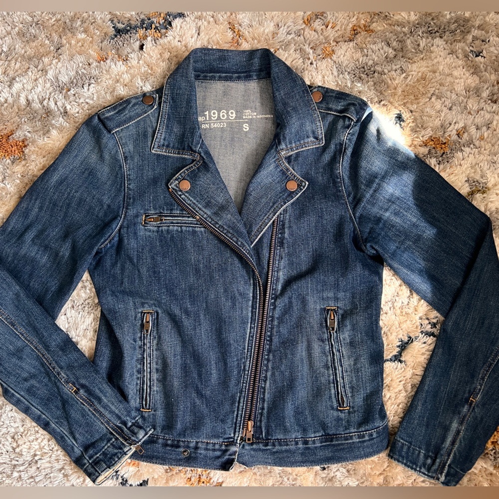Gorgeous Denim Moto Jacket